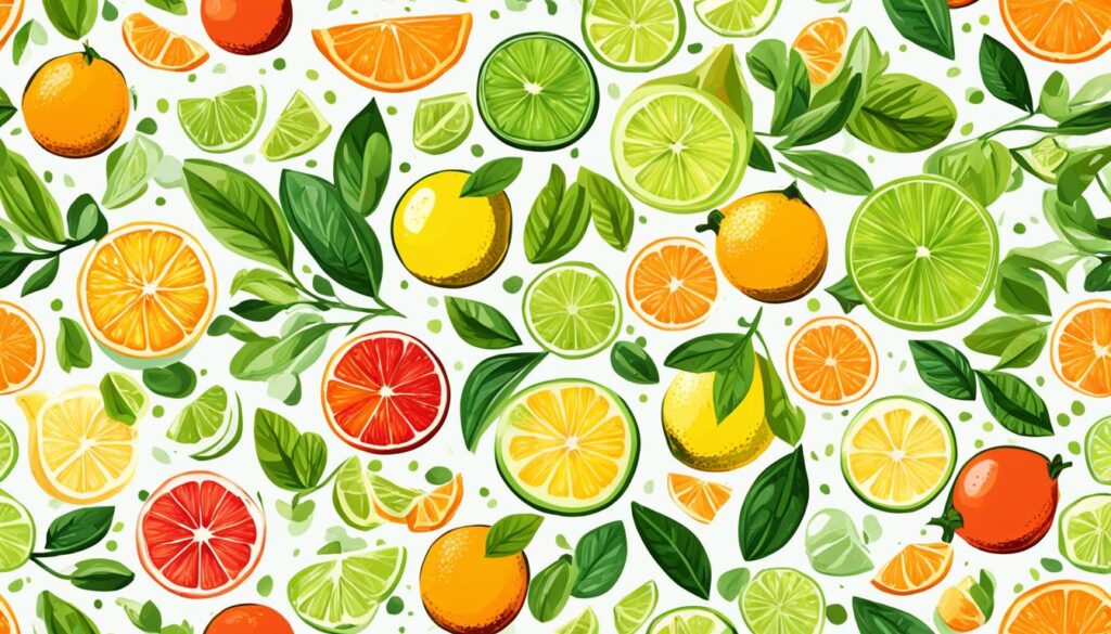 vitamin C-rich citrus fruits